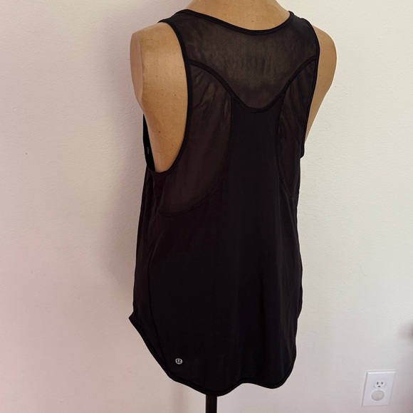 Lululemon sz 8 Sculpt Tank II Black Sleeveless Women's Top great condition - Picture 4 of 11